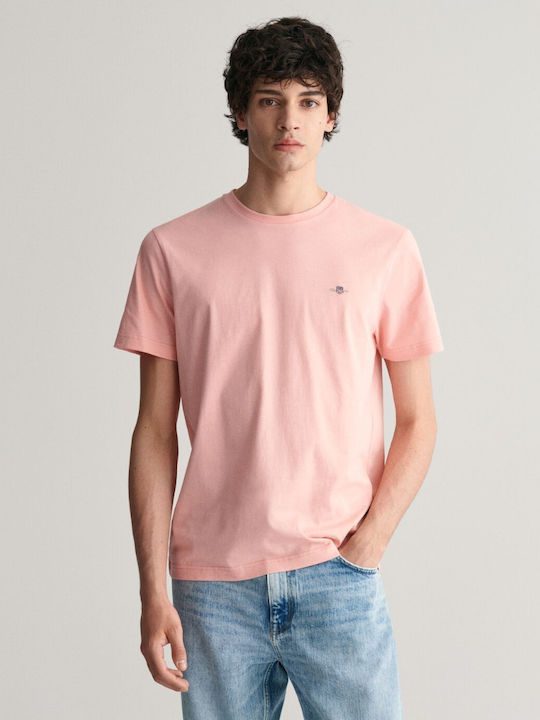 GANT Regular t-shirt pink